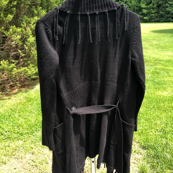 NWT New York and Company Fringe Cardigan Sweater - Picture 6 of 6